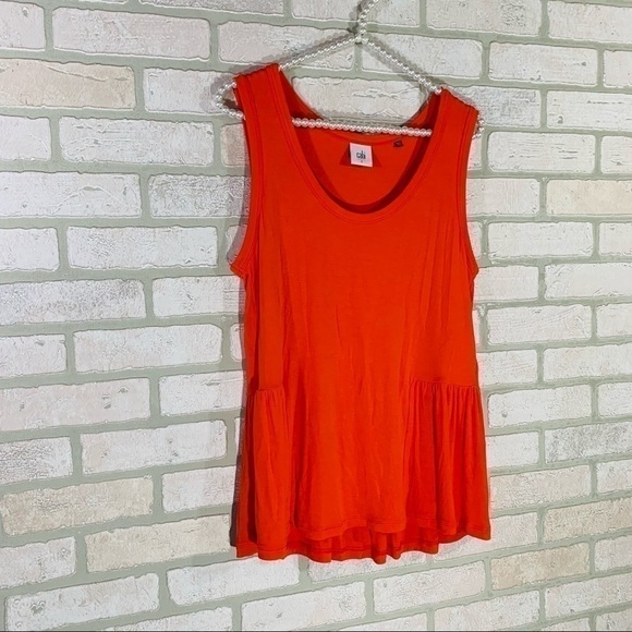 Cabi Style 5402 Orange Hangout Tank Top - Picture 5 of 9